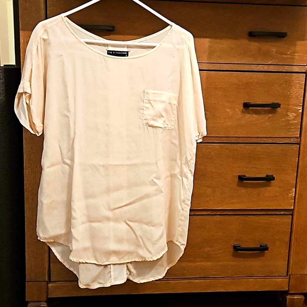 Rag and Bone Top - Small (cream colored)